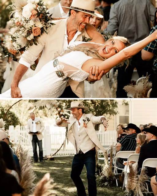 Arianne Zucker and Shawn Christian’s Enchanting Nevada Wedding: Exploring the Rustic Elegance and Magical Moments